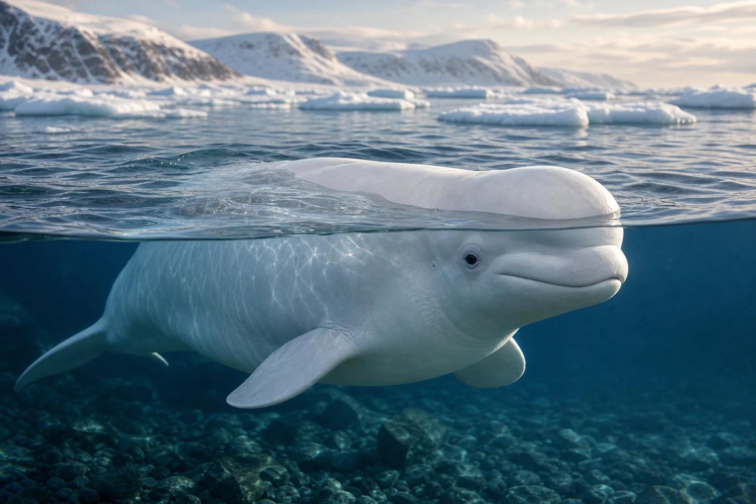 Beluga Whale biological traits that shape its symbolism
