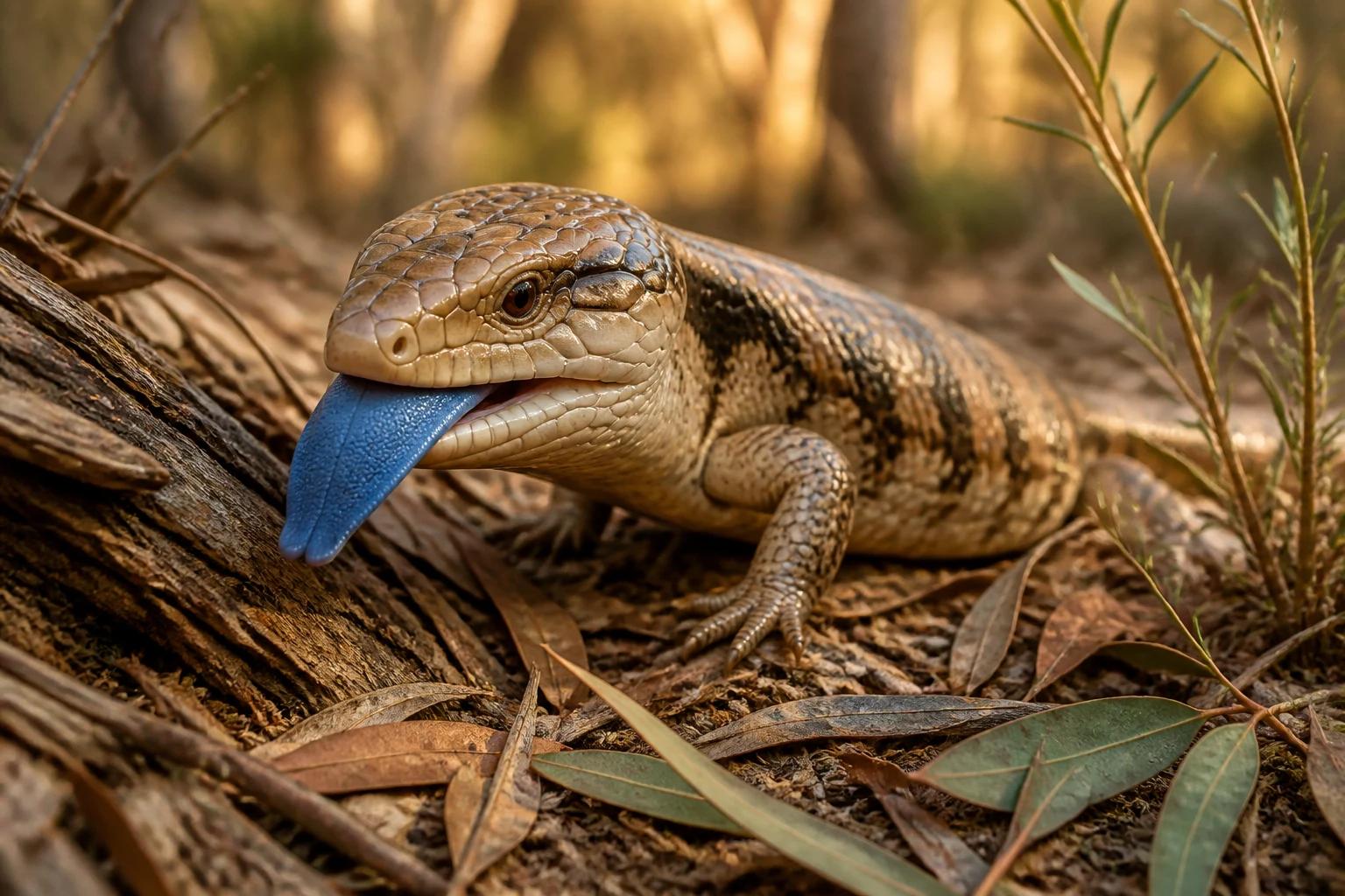 Final Blue-tongued Skink symbolism meaning