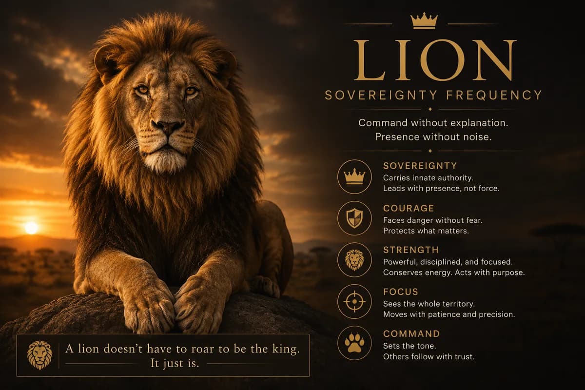 Lion symbolism hero image