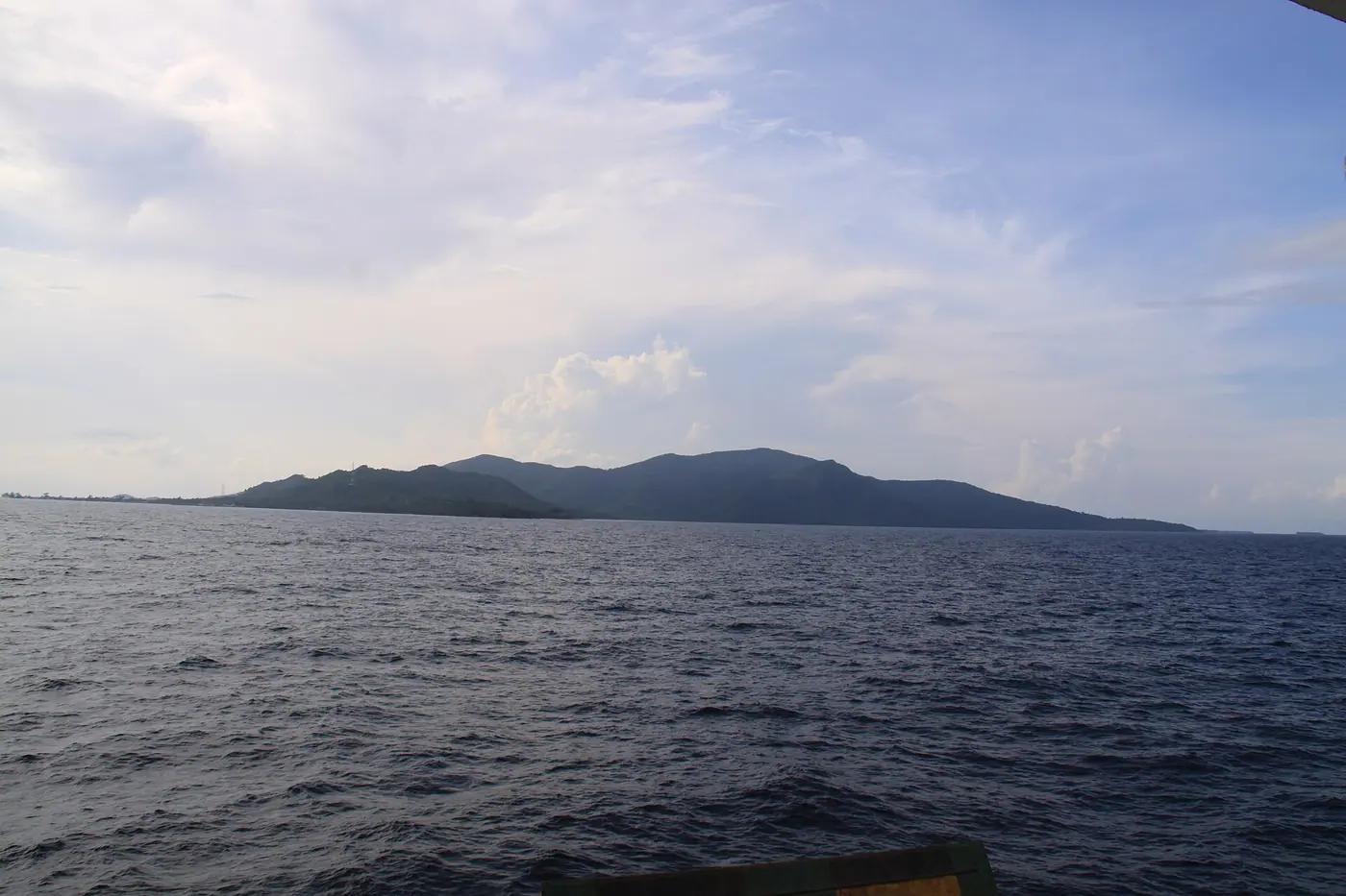 Shallow reef and white sand at Karimunjawa National Park, Central Java