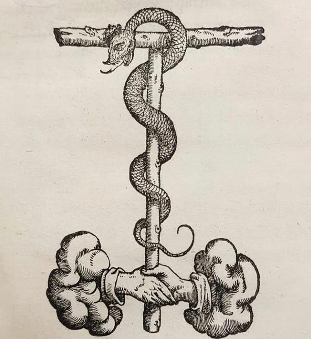 Occult snake symbolism with dark mystical details, representing hidden knowledge, danger, healing, and awakening