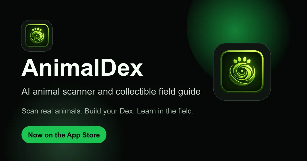 AnimalDex app artwork for discovering what animal you are through Wild Profile