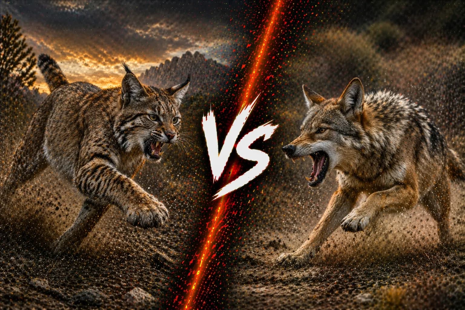Bobcat vs Coyote: Which One Has the Edge? comparison image on AnimalDex