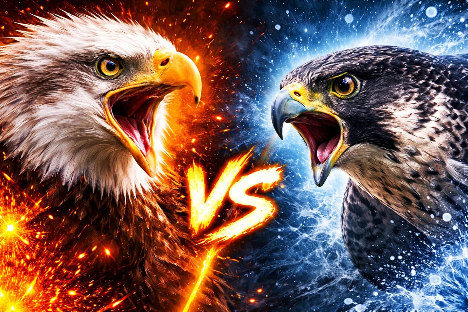 Eagle vs Falcon: Which Raptor Has the Real Edge? comparison image on AnimalDex