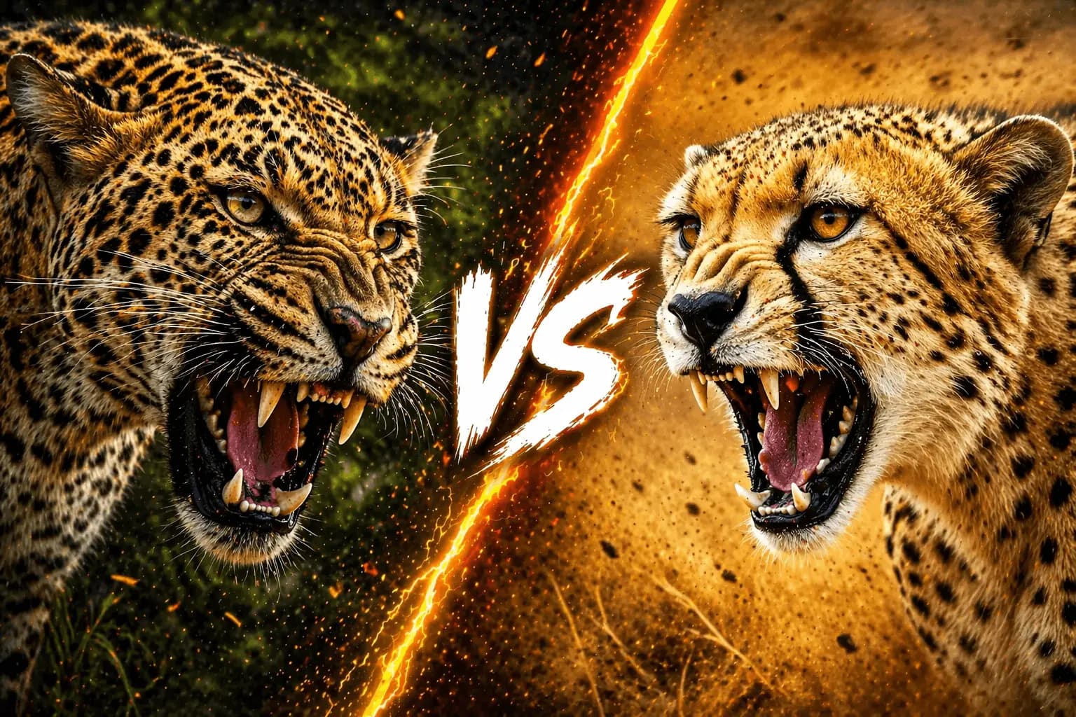 Leopard vs Cheetah: Which Big Cat Has the Real Edge? comparison image on AnimalDex