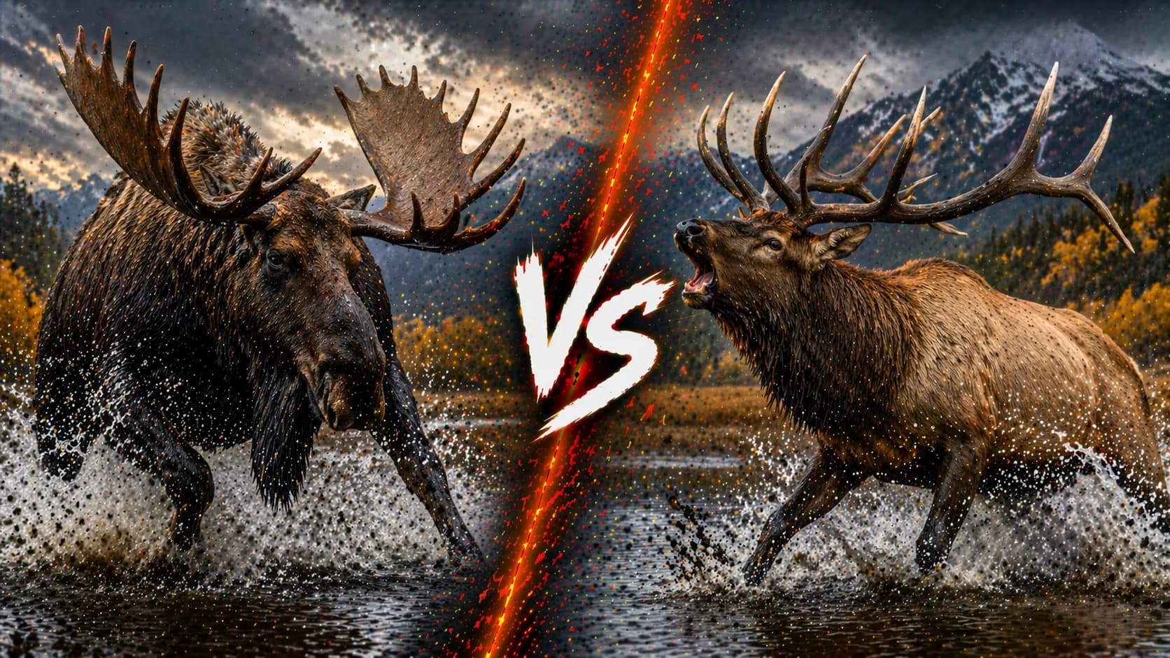 Moose vs Elk: Which Deer Giant Is Stronger? comparison image on AnimalDex