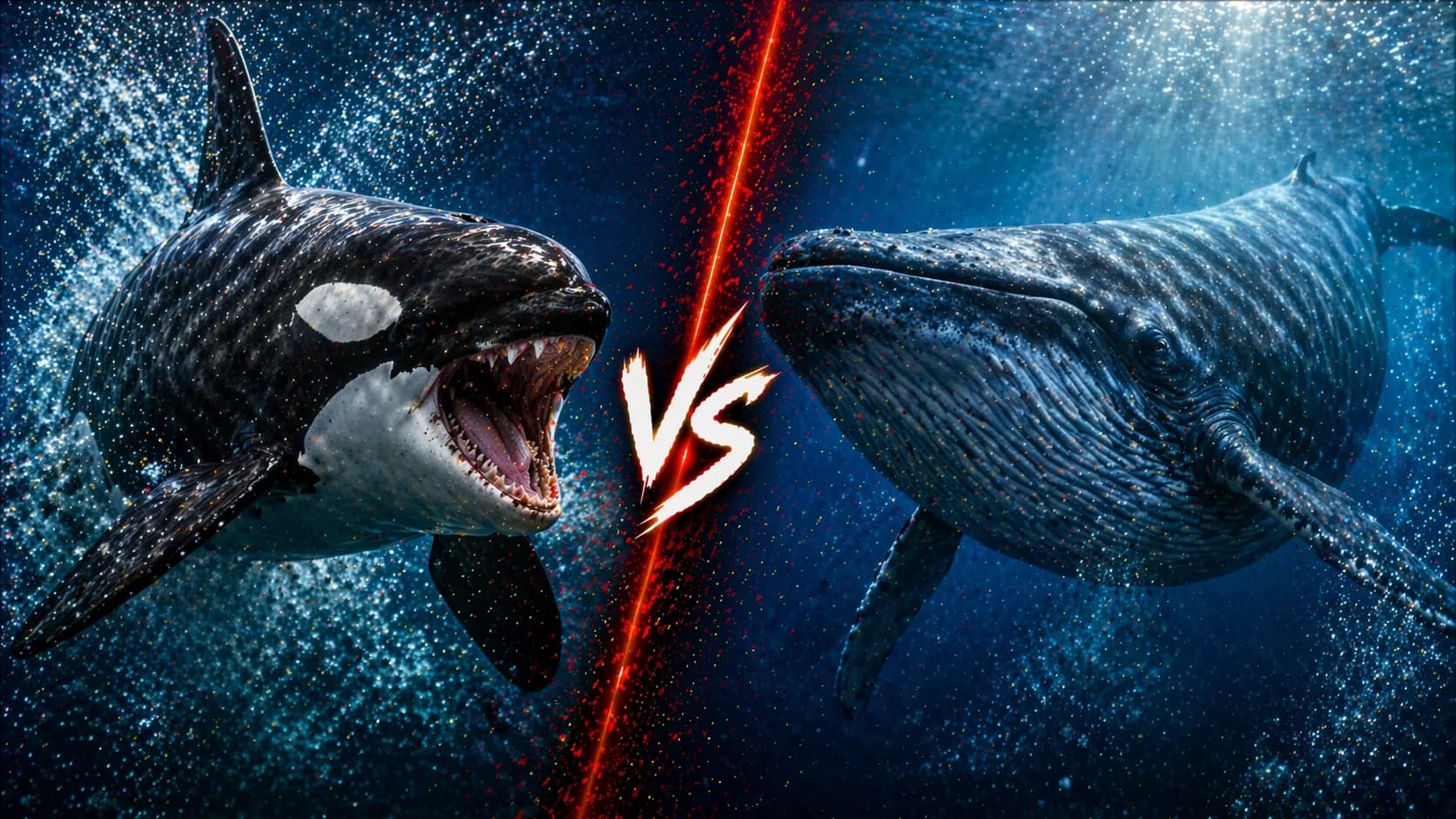 Orca vs Blue Whale: Which Ocean Giant Has the Real Edge? comparison image on AnimalDex