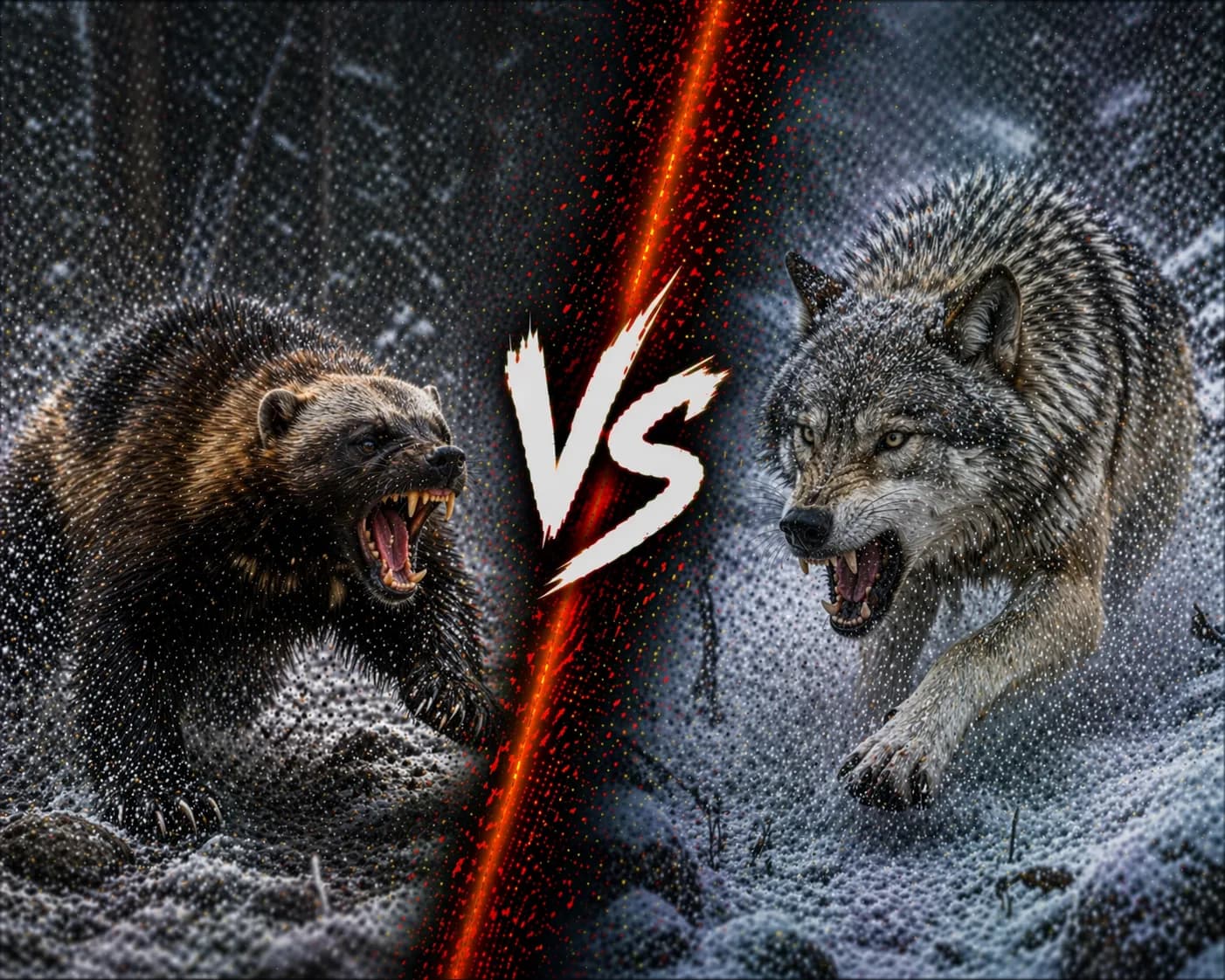 Wolverine vs Wolf: Which Predator Has the Better Edge? comparison image on AnimalDex