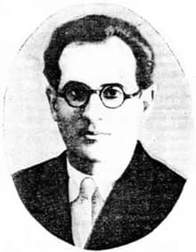 Portrait of Semyon Kirlian, associated with Kirlian photography and glowing corona discharge images around living objects
