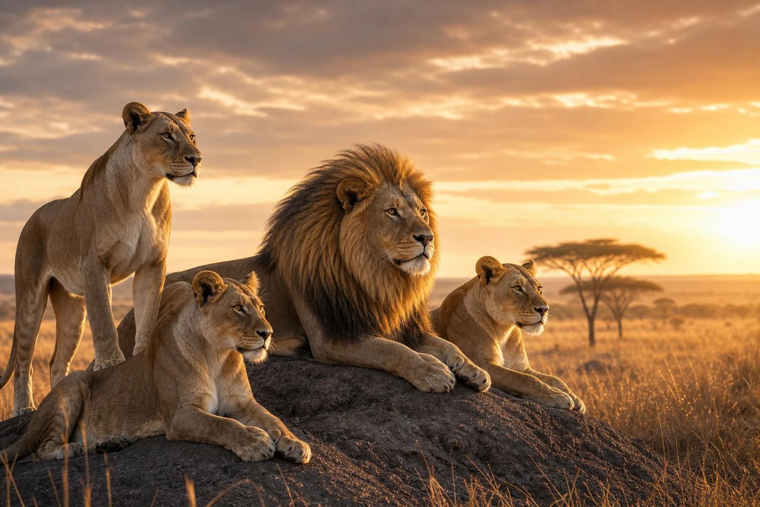 The Pride as a Living Team
