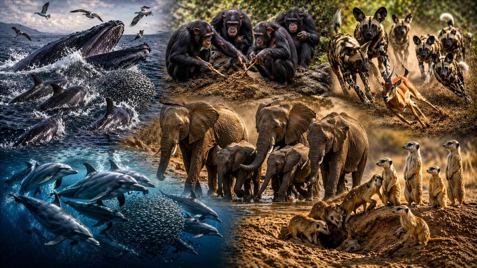 Animals with the Best Teamwork: Top 10 Ranked ranking page on AnimalDex