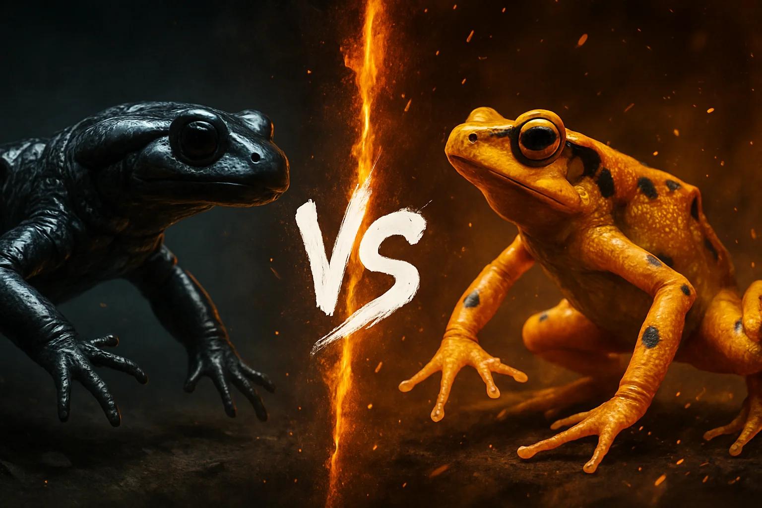 alpine-salamander-vs-panamanian-golden-frog comparison image on AnimalDex