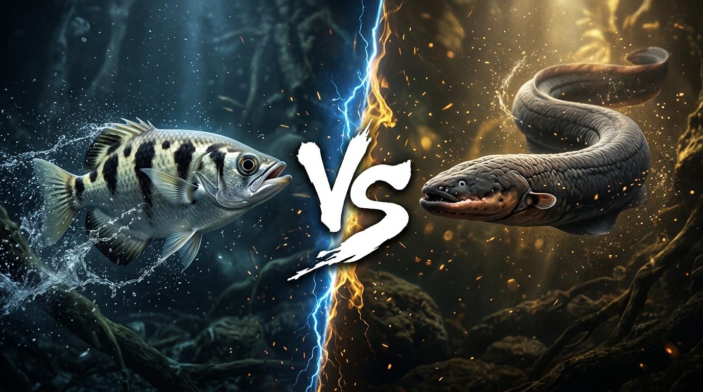 archerfish-vs-electric-eel comparison image on AnimalDex