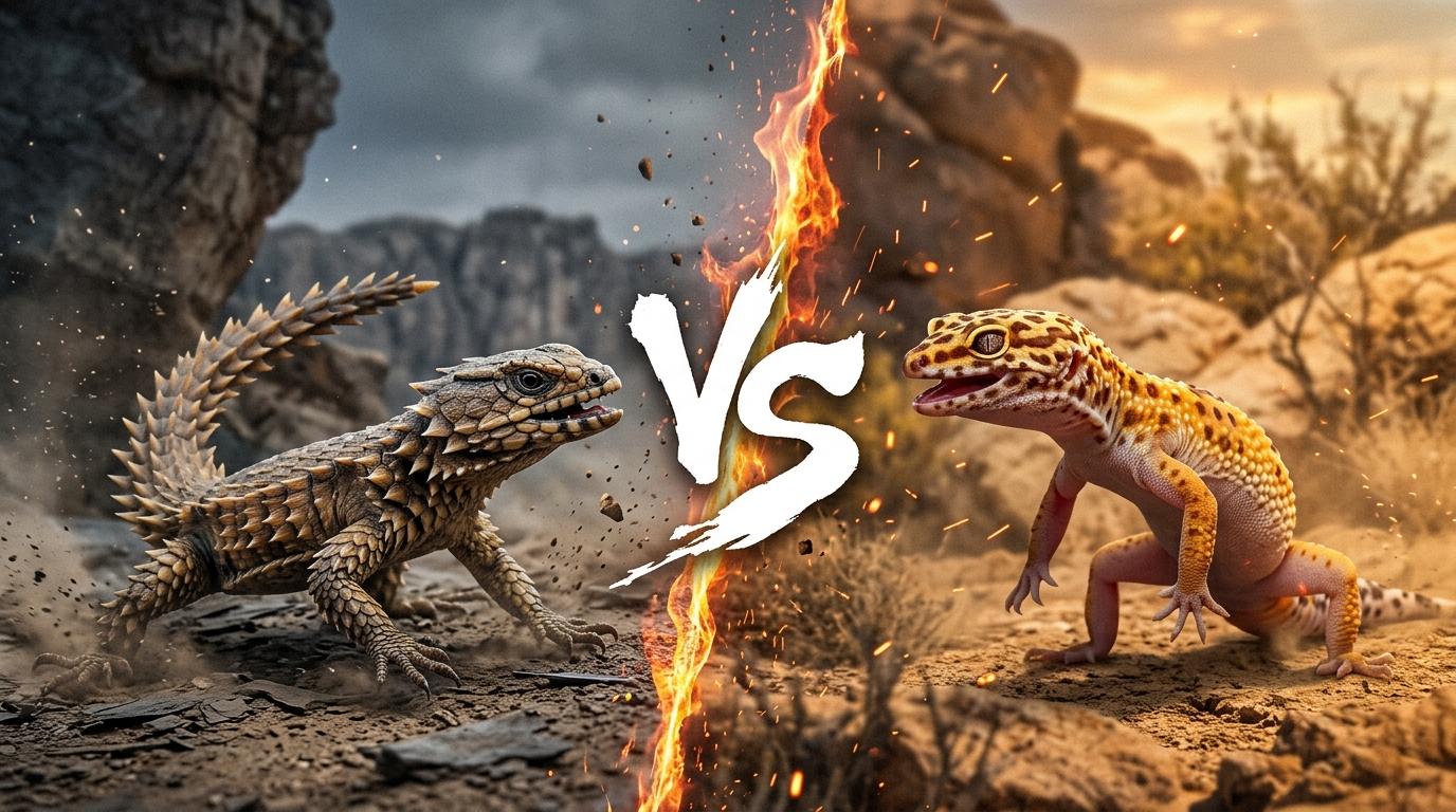 armadillo-girdled-lizard-vs-leopard-gecko comparison image on AnimalDex