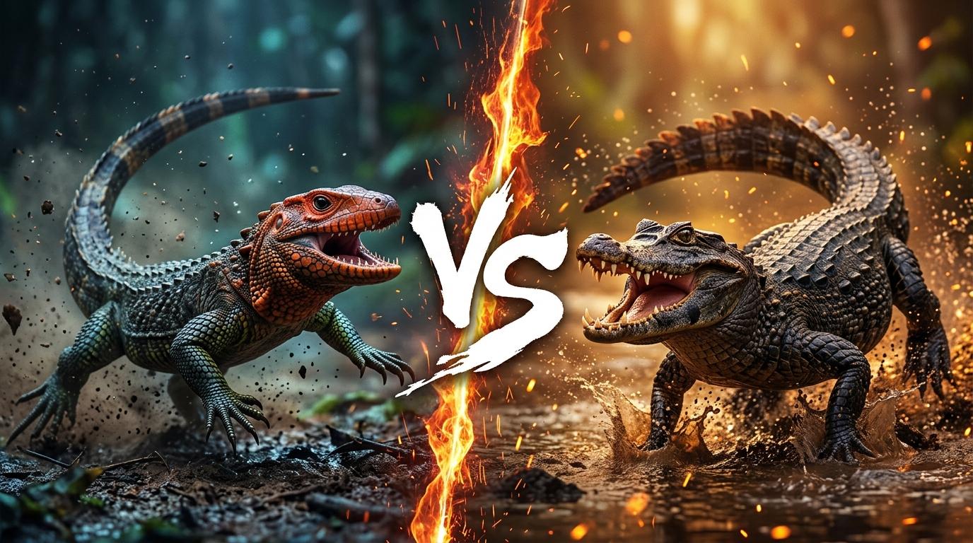 caiman-lizard-vs-dwarf-caiman comparison image on AnimalDex