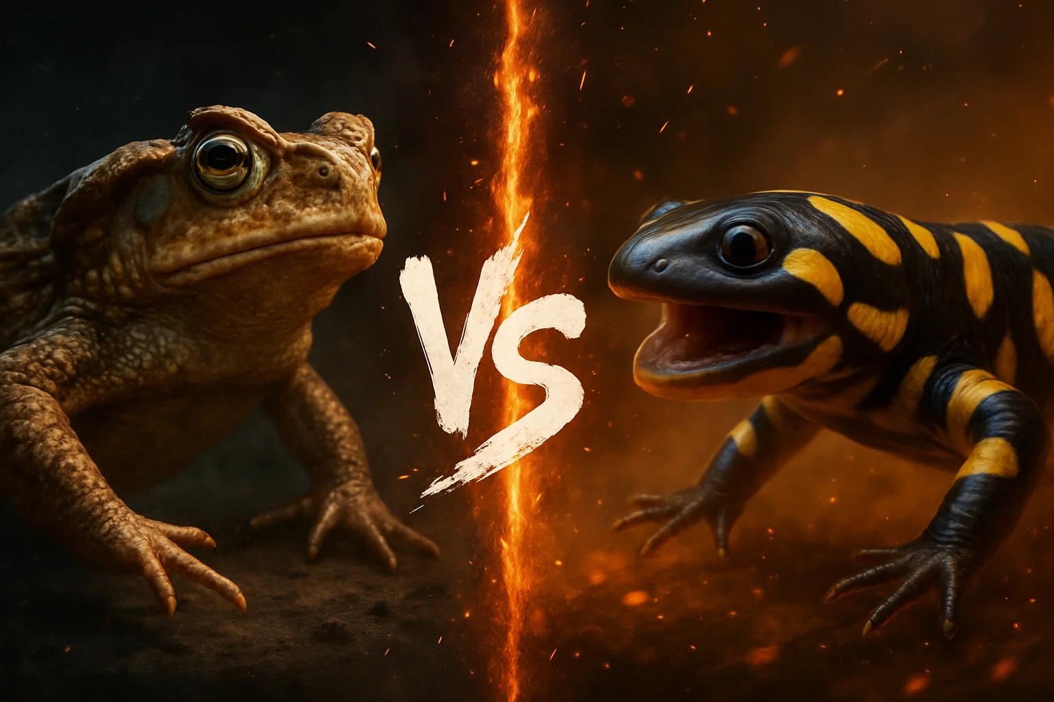 cane-toad-vs-tiger-salamander comparison image on AnimalDex
