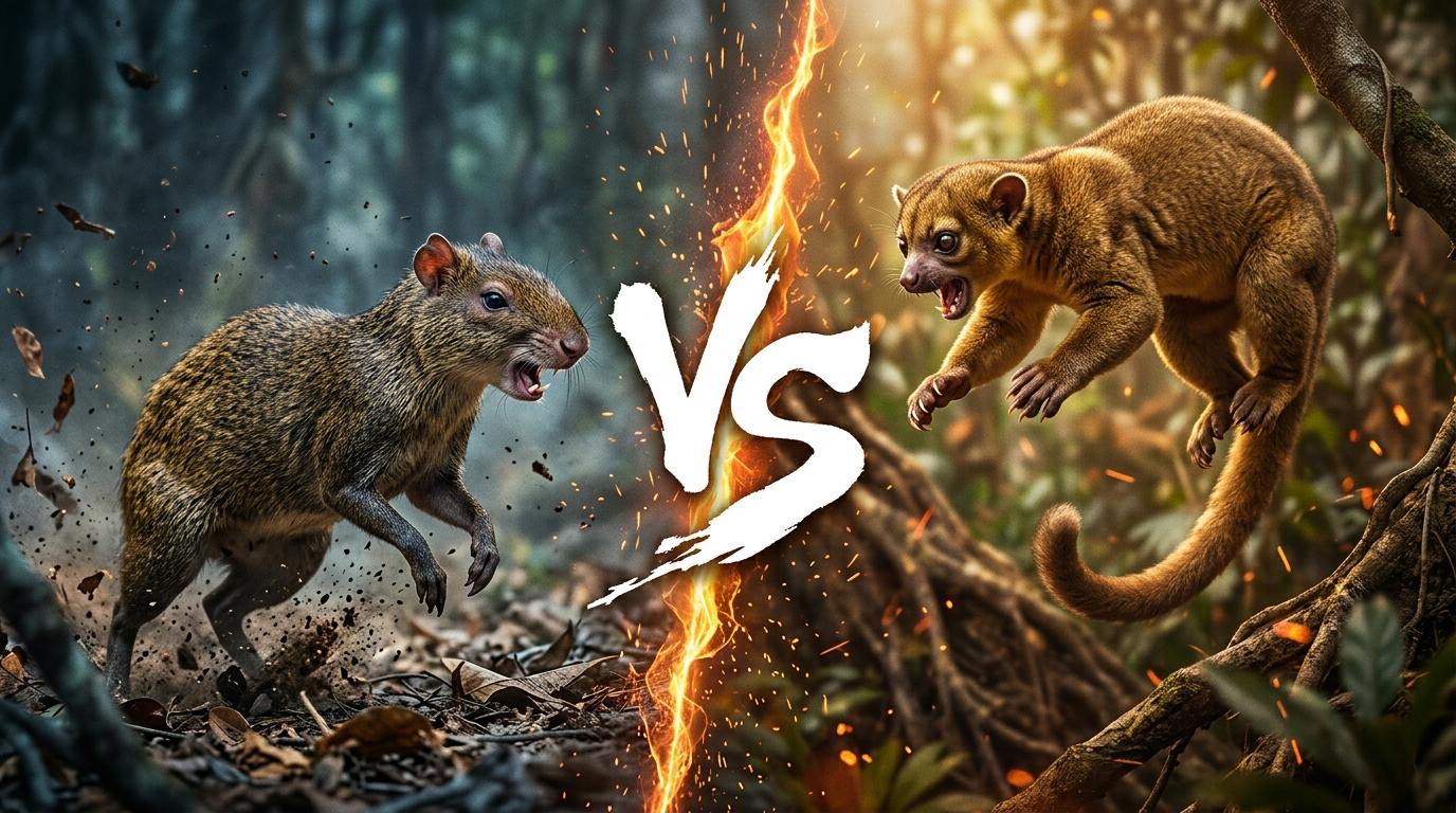central-american-agouti-vs-kinkajou comparison image on AnimalDex