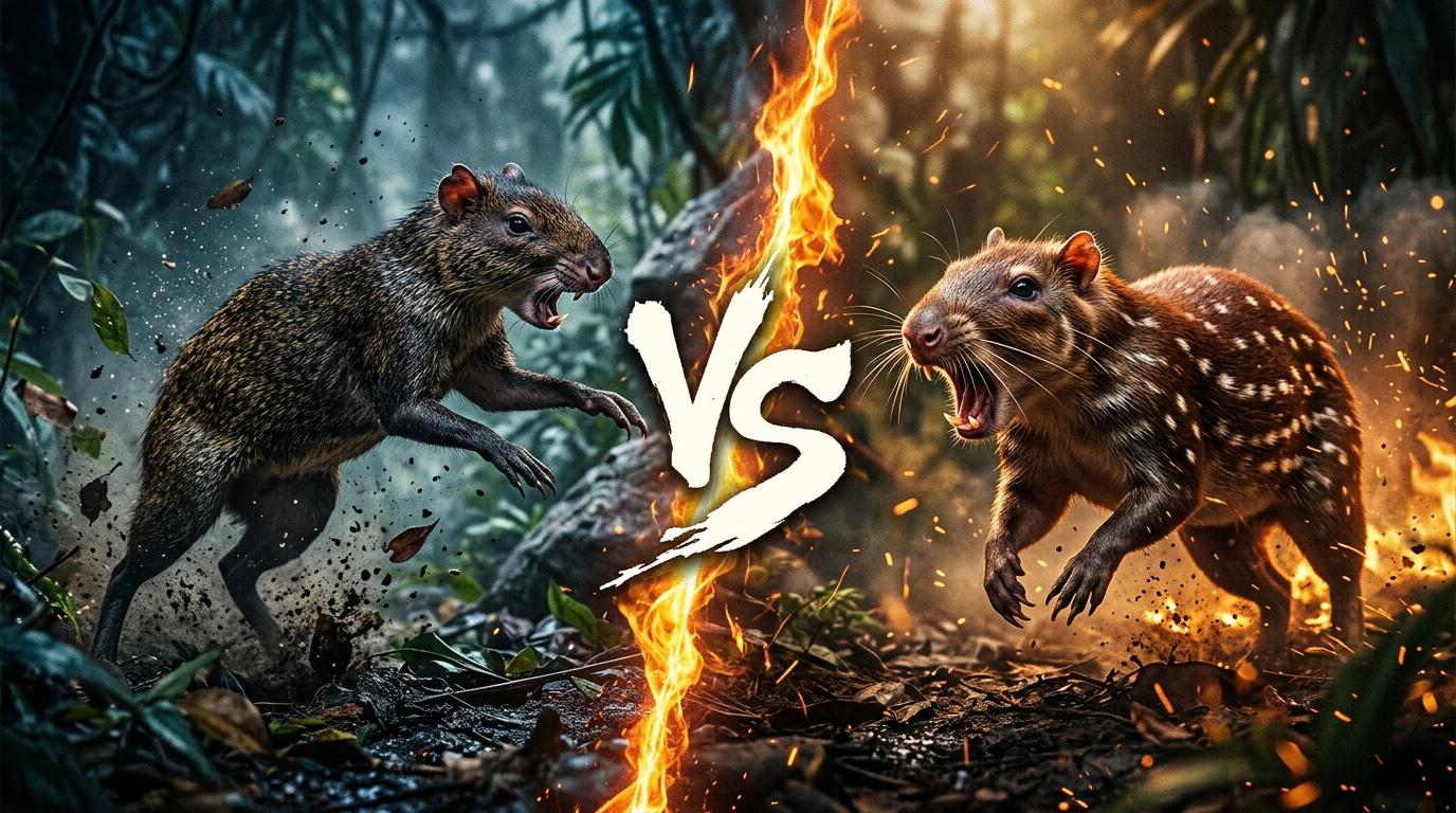central-american-agouti-vs-paca comparison image on AnimalDex