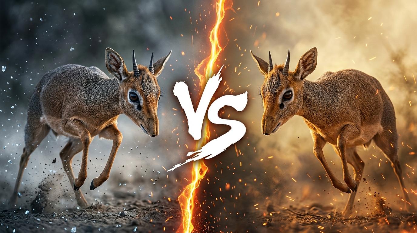 dik-dik-1637-vs-kirks-dik-dik comparison image on AnimalDex