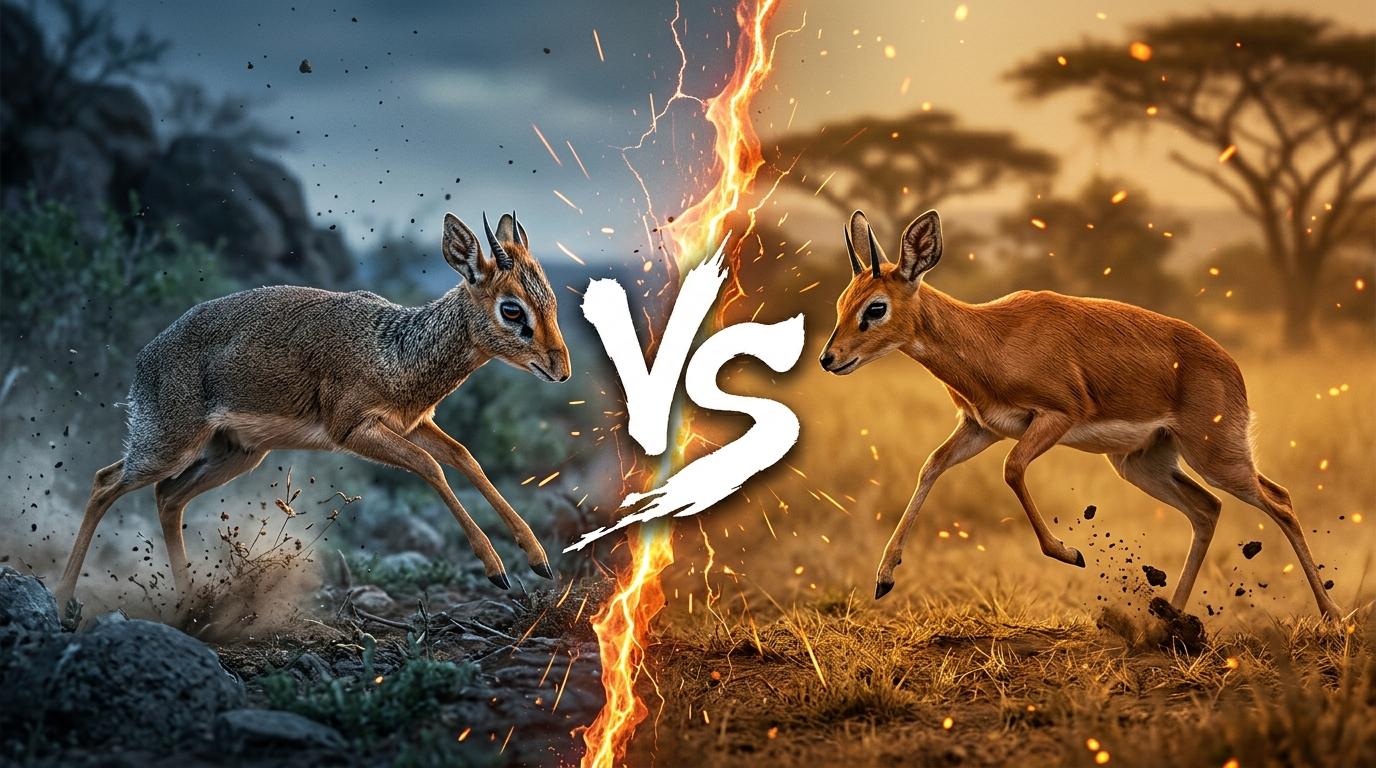 dik-dik-1637-vs-steenbok comparison image on AnimalDex