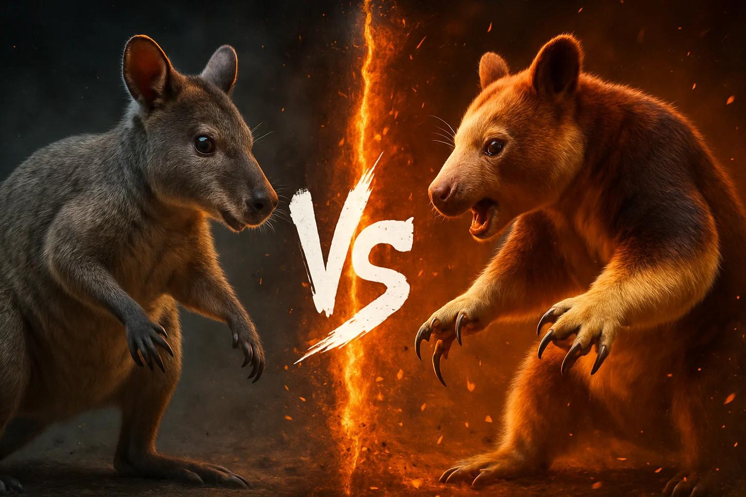 dusky-pademelon-vs-matschies-tree-kangaroo comparison image on AnimalDex