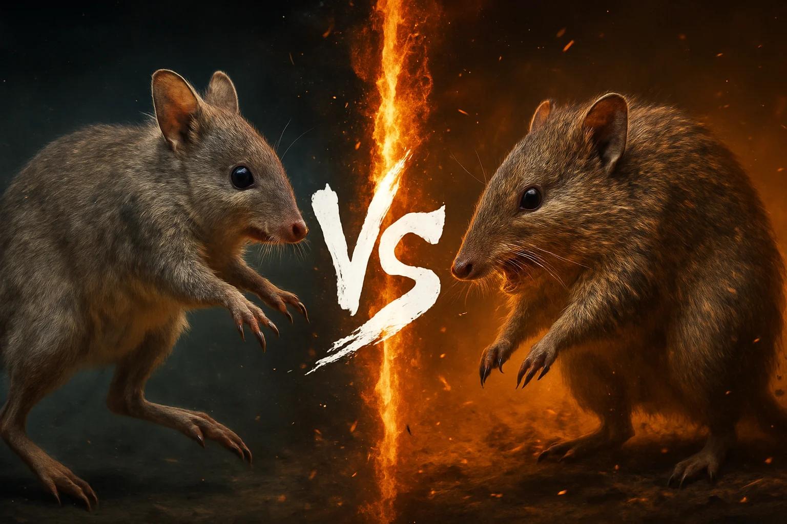 eastern-bettong-vs-quenda comparison image on AnimalDex