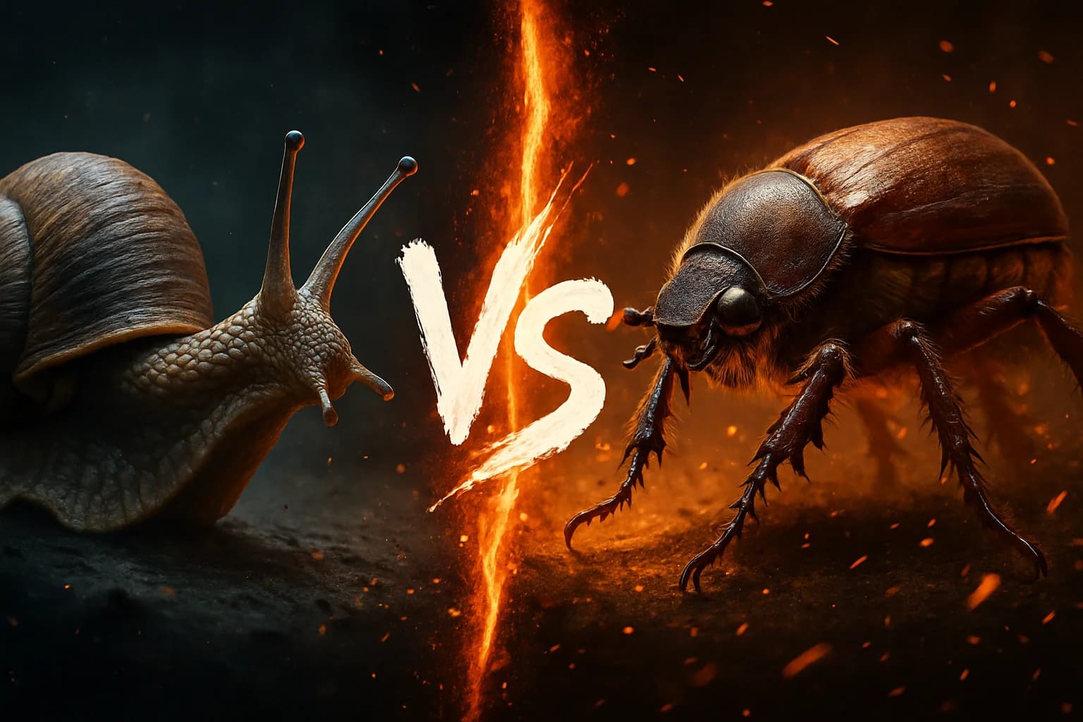 gastropoda-vs-june-beetle comparison image on AnimalDex