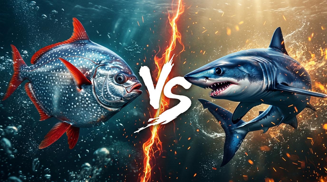 opah-vs-shortfin-mako comparison image on AnimalDex