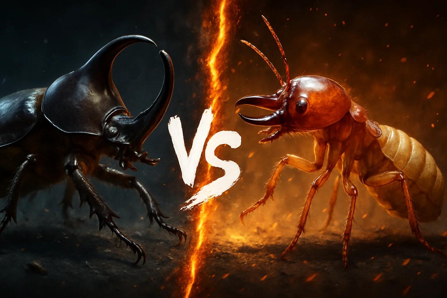 rhinoceros-beetle-vs-termite comparison image on AnimalDex