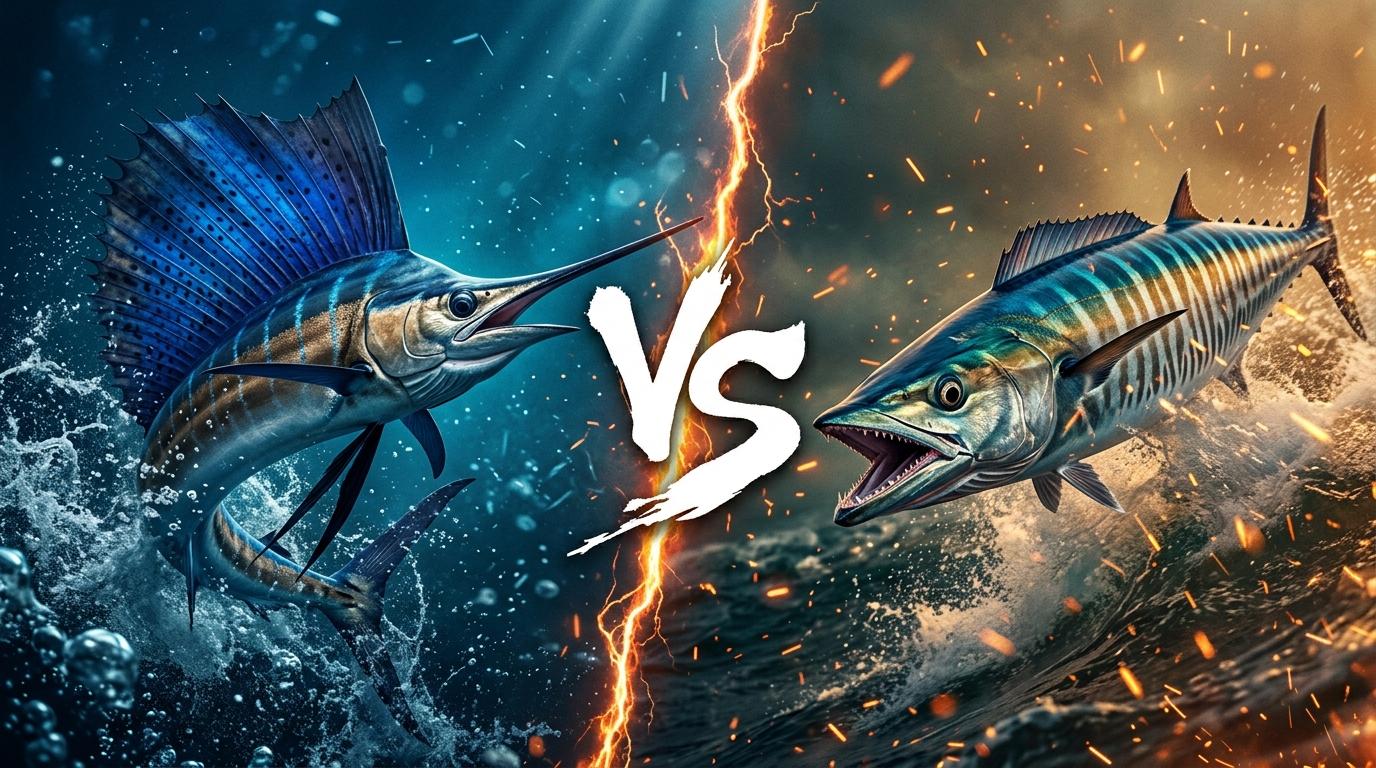 sailfish-vs-wahoo comparison image on AnimalDex
