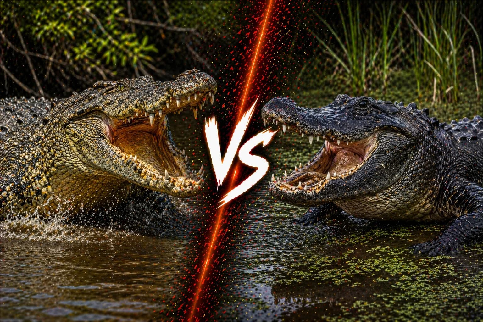 Crocodile vs Alligator: Which Crocodilian Has the Edge? comparison image on AnimalDex