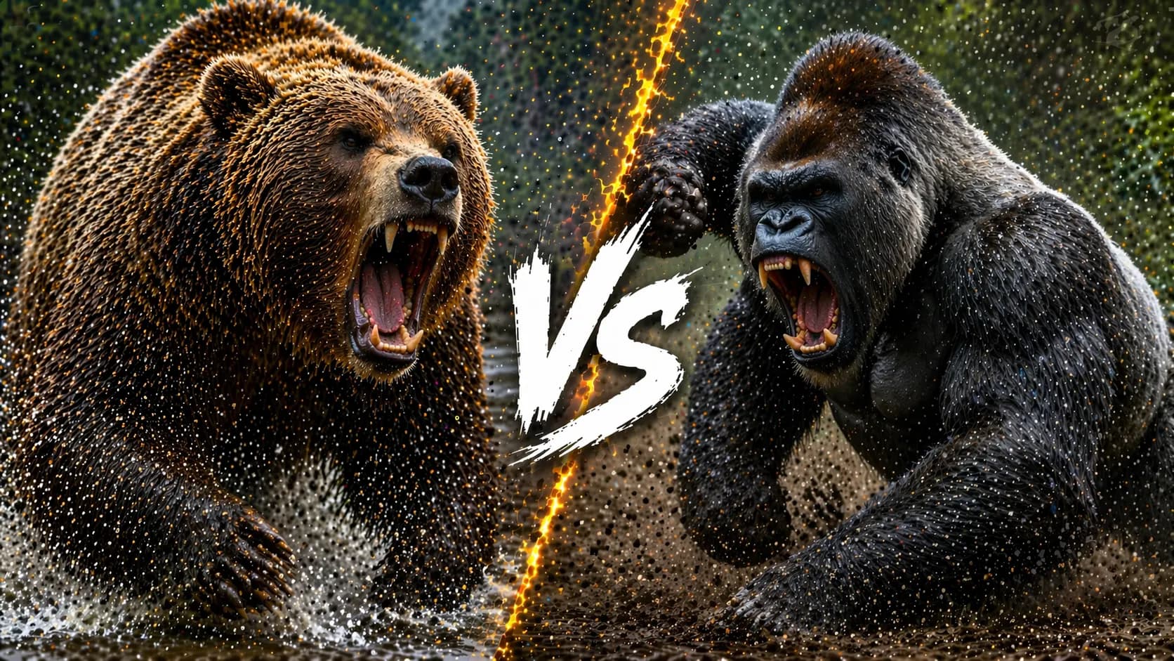 Grizzly Bear vs Gorilla: Which Mammal Has the Edge? comparison image on AnimalDex