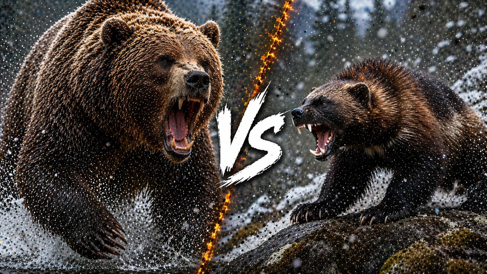 Grizzly Bear vs Wolverine: Which Dangerous Mammal Has the Edge? comparison image on AnimalDex