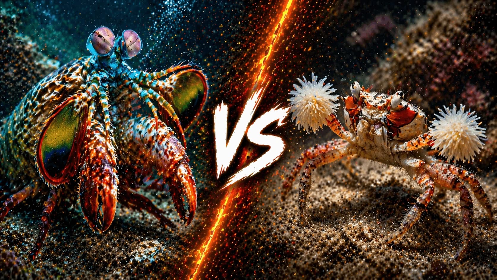 Mantis Shrimp vs Boxer Crab: Which Reef Fighter Has the Better Design? comparison image on AnimalDex