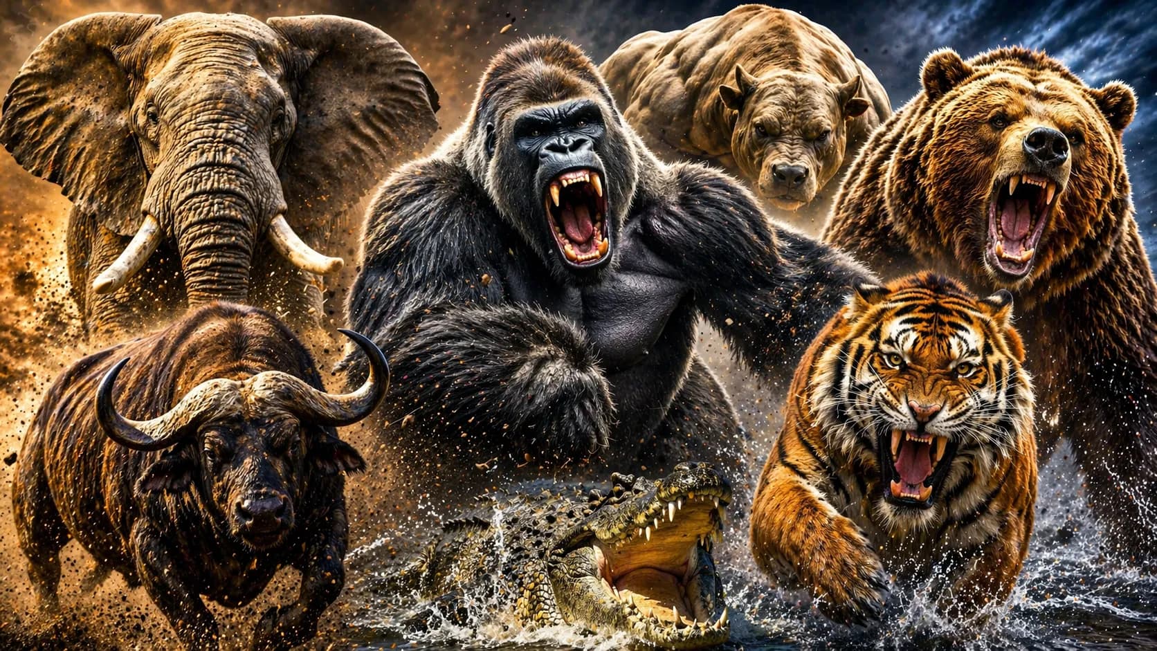 Strongest Animals in the World: Top 10 Ranked ranking page on AnimalDex